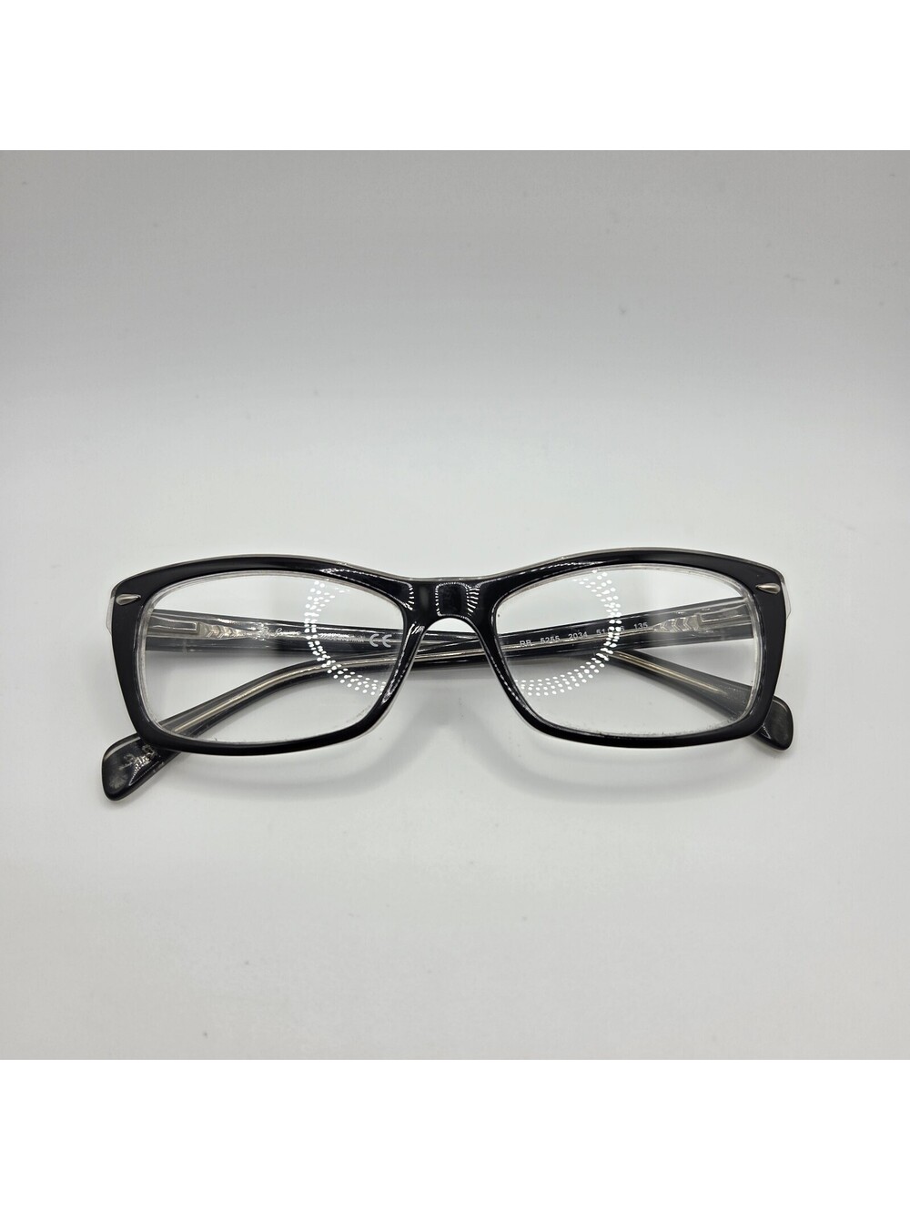 Ray-Ban RB 5255 2004 Eyeglasses Frames 51-16-135 Black Womens